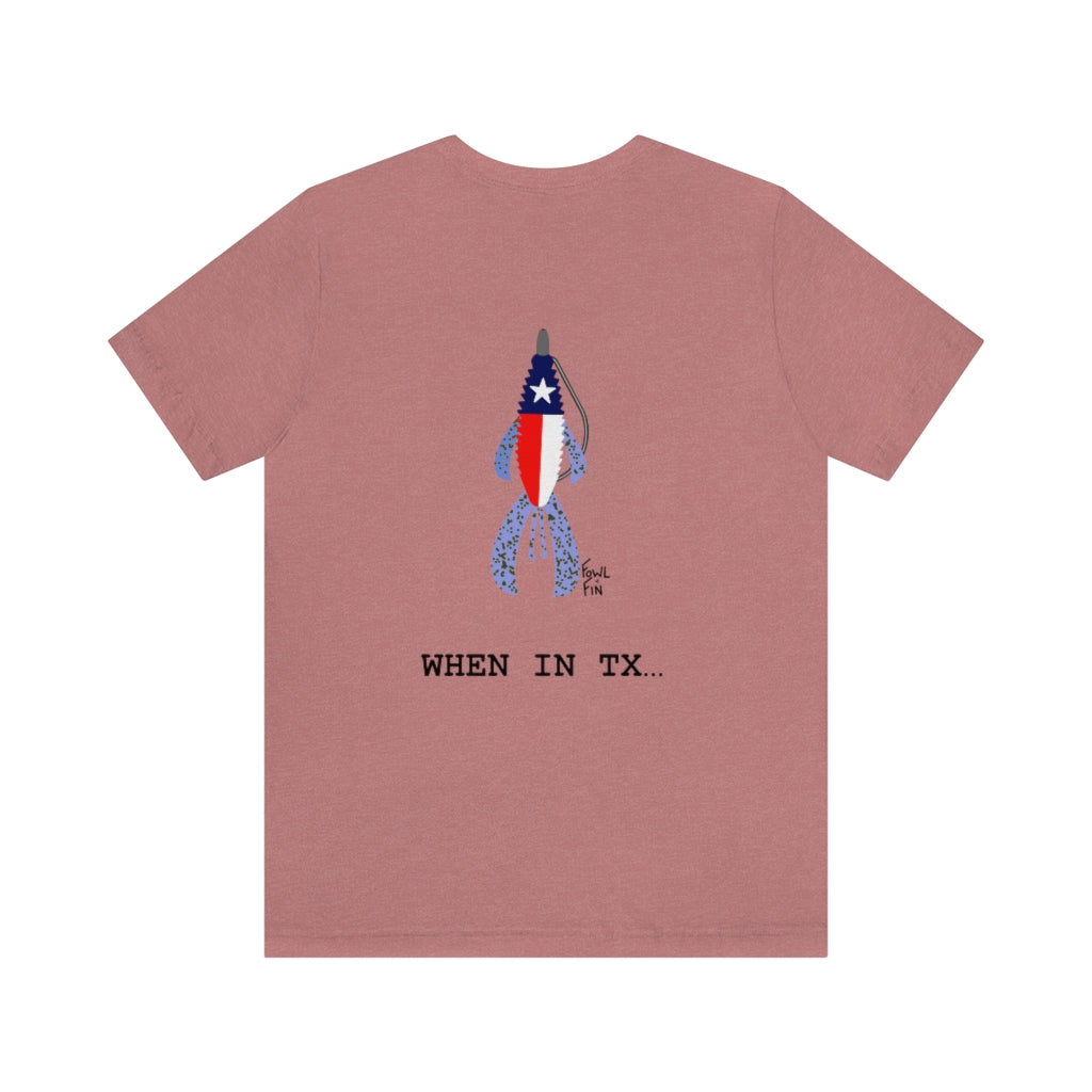 "TX RIG" - Short Sleeve Tee by Bella + Canvas