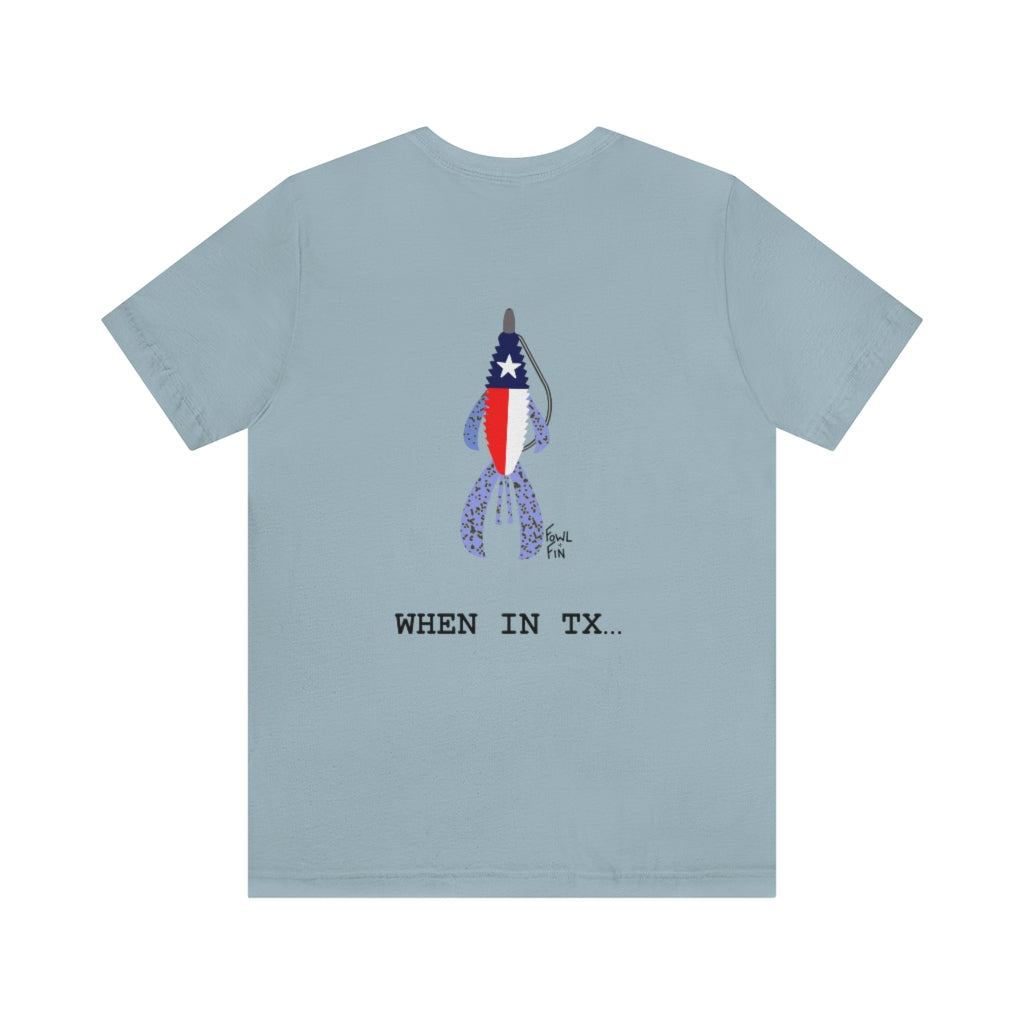 "TX RIG" - Short Sleeve Tee by Bella + Canvas