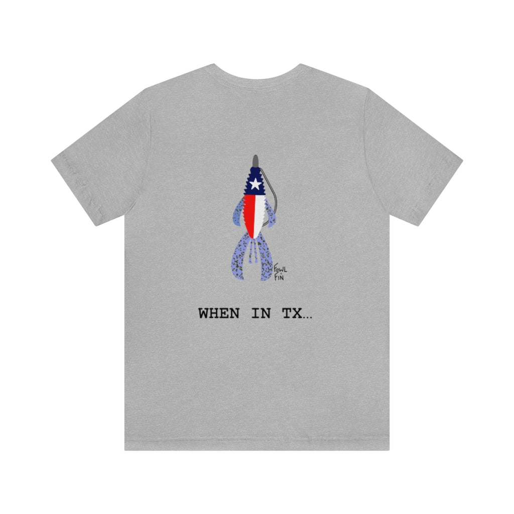 "TX RIG" - Short Sleeve Tee by Bella + Canvas